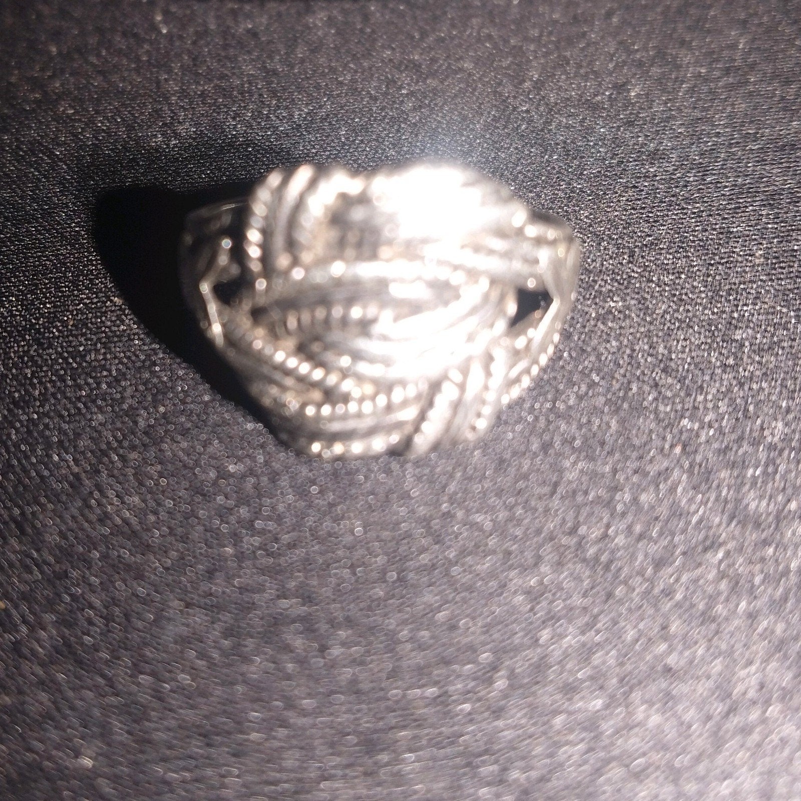 Zilveren Surinaamse Mattenklopper Ring, Ophalen of Verzenden
