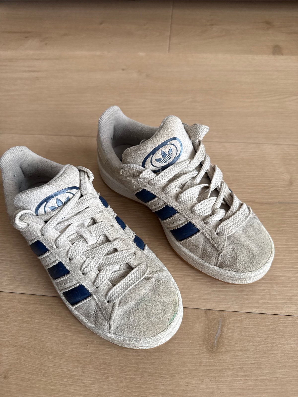 Adidas Campus sneakers maat 36, Ophalen of Verzenden, Gedragen, Beige, Sneakers of Gympen