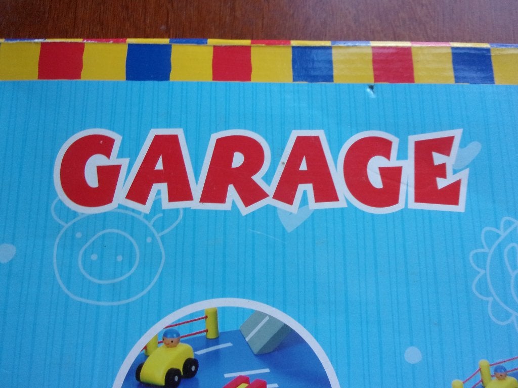 Houten GARAGE, NIEUW in de doos, Ophalen of Verzenden, Nieuw, Overige typen