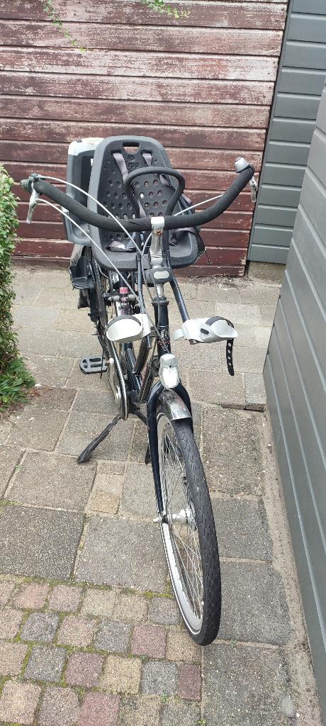 moederfiets met voor en achterzitje, Ophalen, 2 zitjes, Sparta, Gebruikt