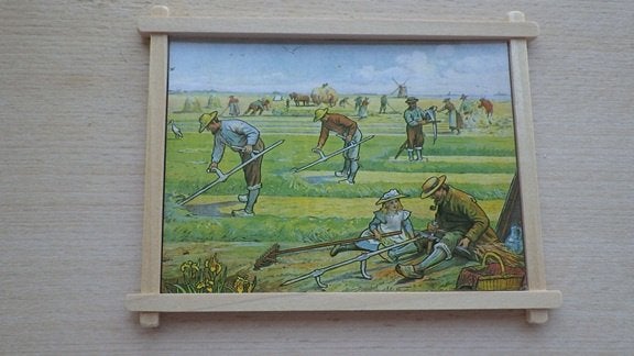 Poppenhuis: Wandschilderij, Ophalen of Verzenden, Nieuw, Poppenhuis