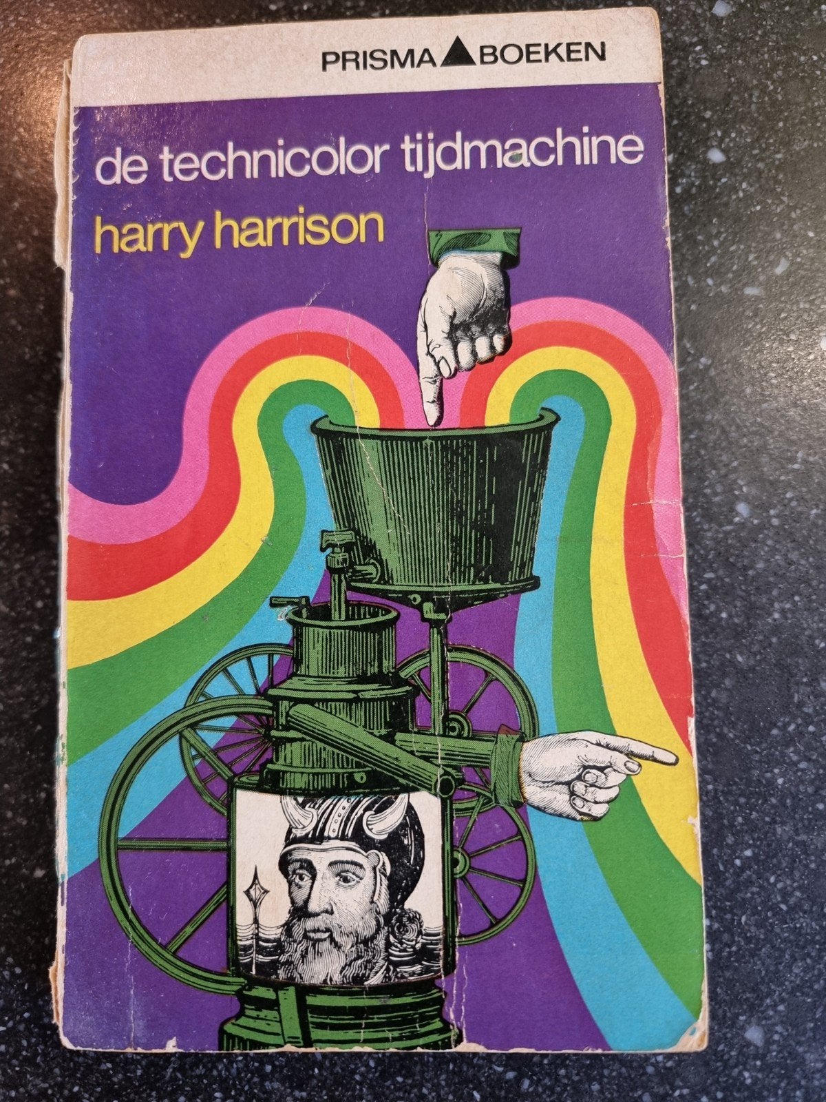 De Technicolor Tijdmachine - Harry Harrison (Prisma Boeken), Ophalen of Verzenden
