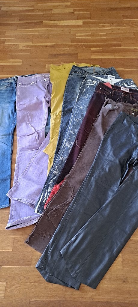 Te koop Damesbroeken maat 27,29,,30,31,32., Kleding | Dames, Maat 38/40 (M), Ophalen of Verzenden, Zo goed als nieuw, Lang