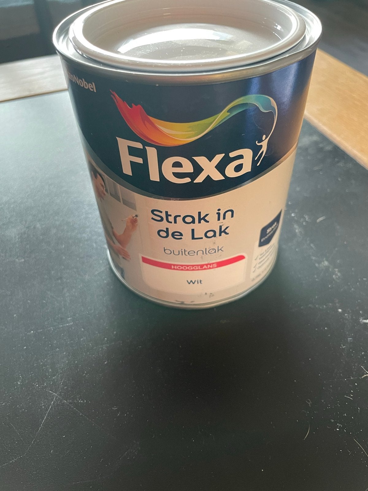Flexa Strak in de Lak buitenlak hoogglans wit, Ophalen, Wit, Nieuw, Lak