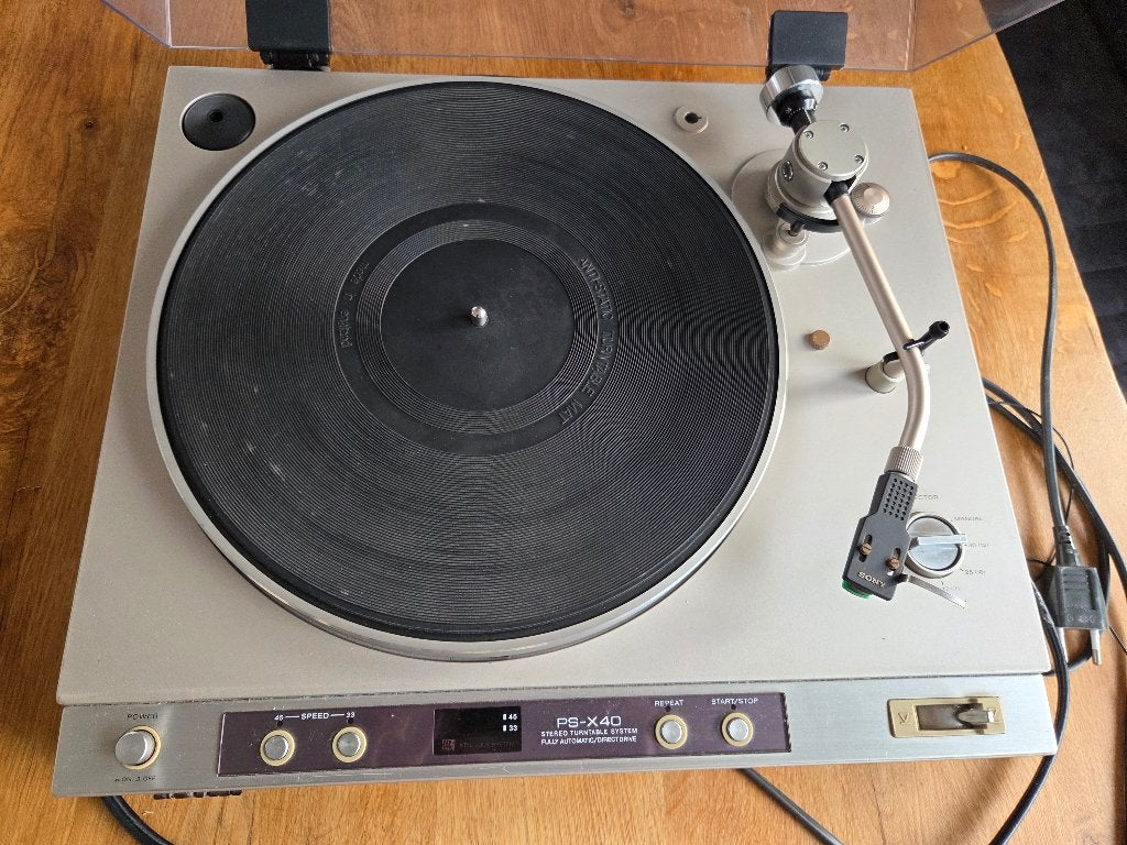 Sony LP platenspeler PS-X40, Ophalen, Gebruikt, Platenspeler, Sony