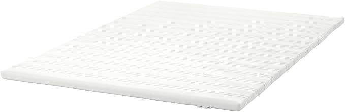 Ikea TUDDAL mattress mat, 140x200 cm, white, Tweepersoons, Zo goed als nieuw, Matras, 200 cm