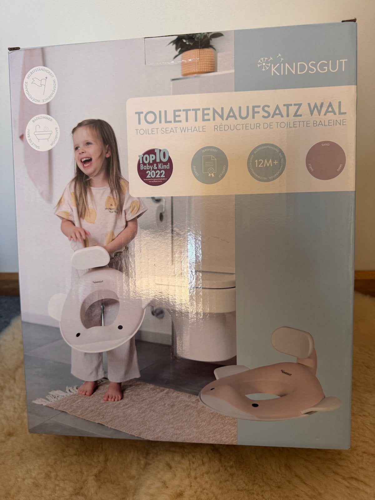 Kindsgut toiletverkleiner nieuw (2 stuks) - Walvis design, Ophalen of Verzenden, Nieuw
