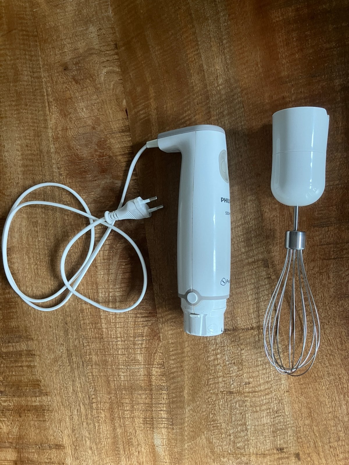 Philips Staafmixer met garde - Alleen mixen, Minder dan 1 liter, Ophalen of Verzenden, Gebruikt, 1 snelheid