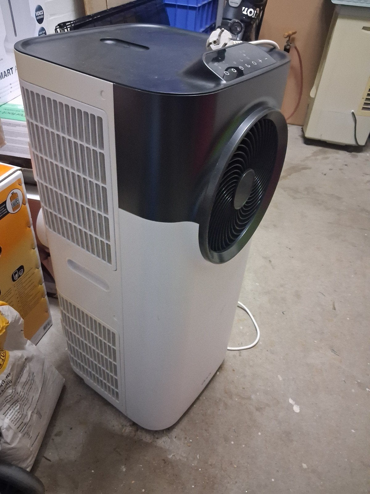 Duux Mobiele Airco -Zo goed als nieuw, Witgoed en Apparatuur, Ophalen, Minder dan 60 m³, 3 snelheden of meer, Zo goed als nieuw