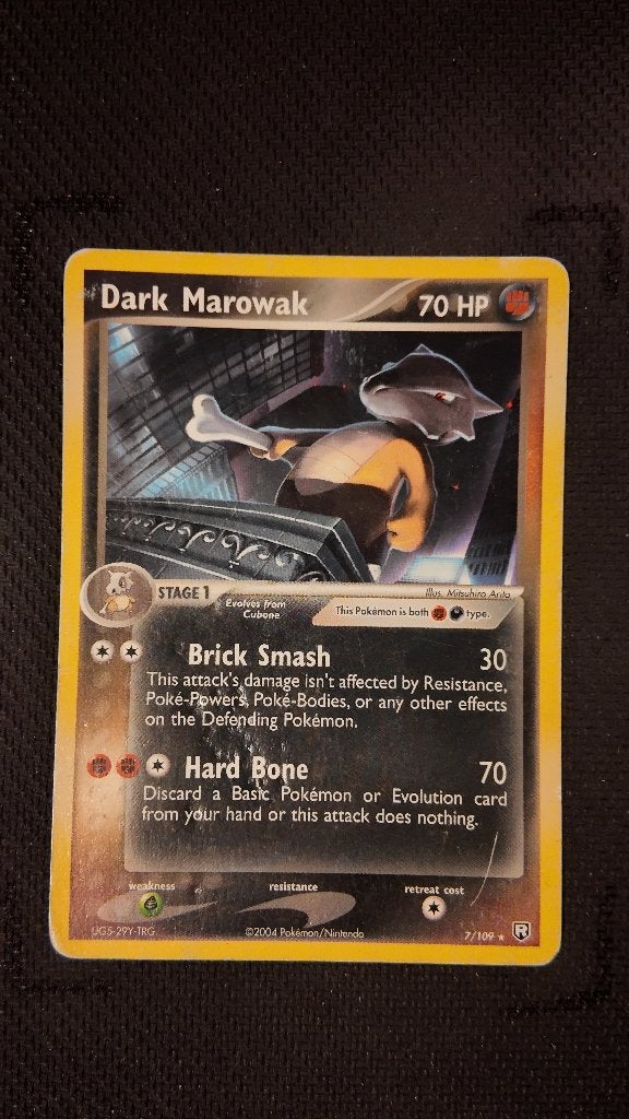 Dark Marowak 2 7 Team Rocket Returns | Pokemon kaart, Ophalen, Zo goed als nieuw, Losse kaart, Foil