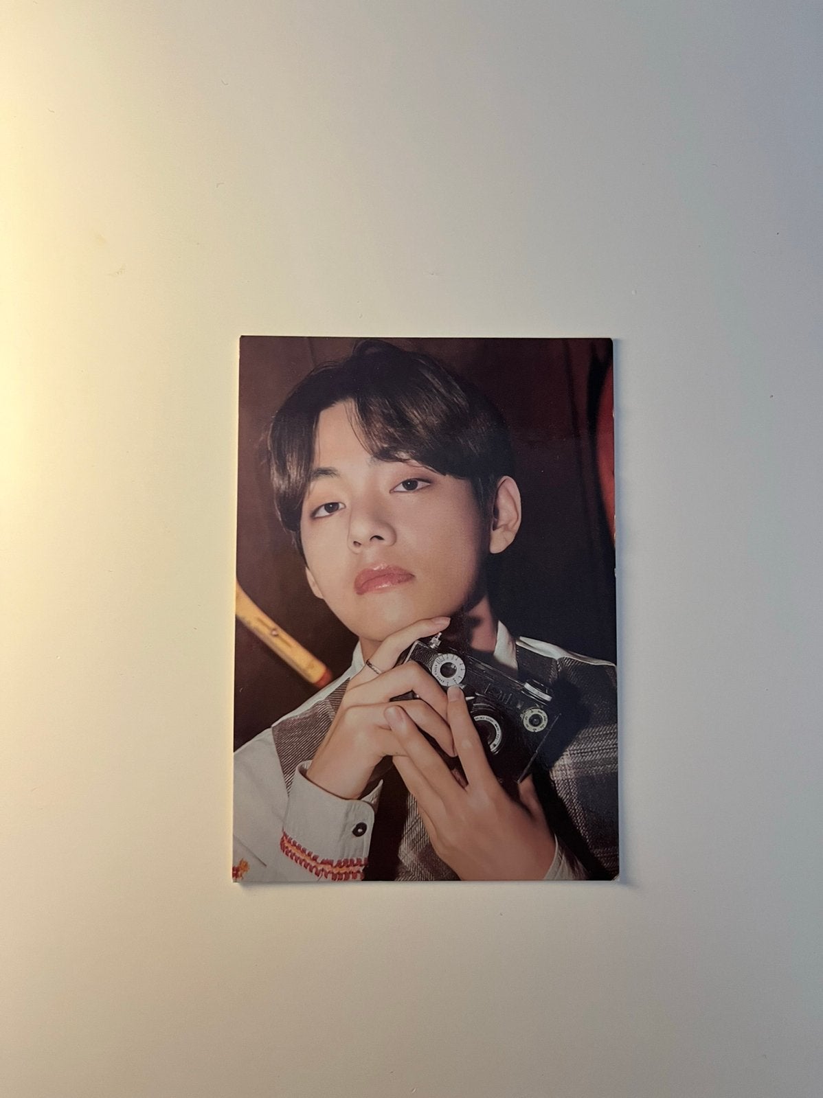 Taehyung cards, Verzenden, Zo goed als nieuw, Foto of Kaart
