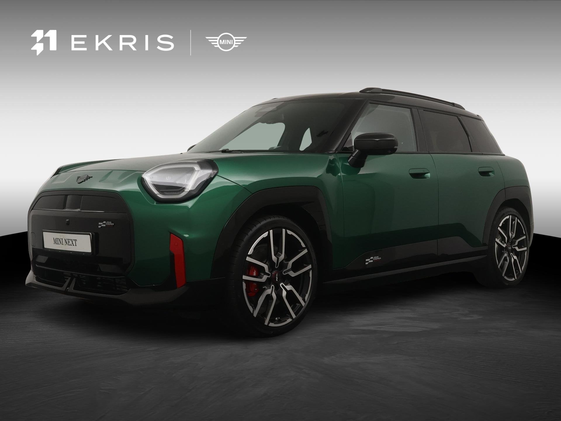 MINI Aceman E JCW | Soh 100% | pakket XL | Stuur-stoelverwar, Gebruikt, 355 km, Leder en Stof, Aceman