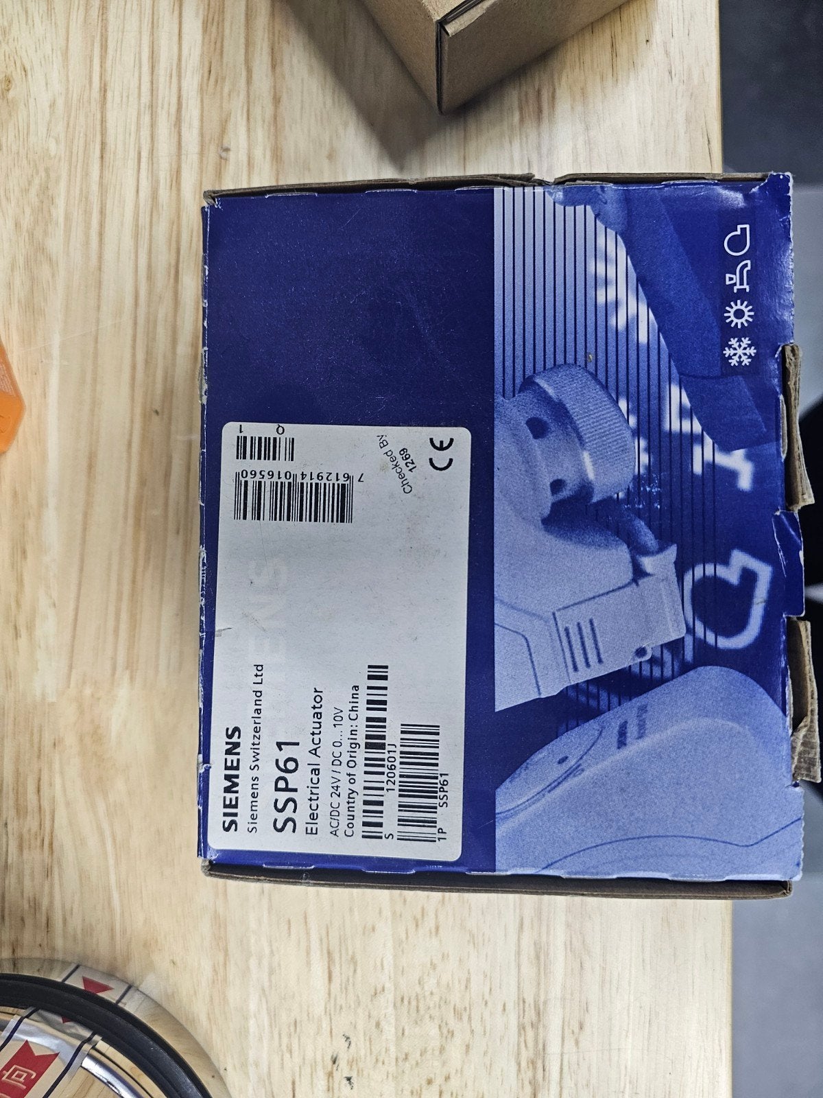 Siemens Acvatix SSP61 Elektrische Actuator, Ophalen of Verzenden