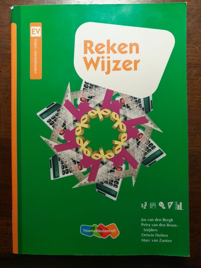 Rekenwijzer, Boeken, Zo goed als nieuw, HBO, Ophalen of Verzenden, Jos van den Bergh; Ortwin Hutten; Marc van Zanten; Petra van ...