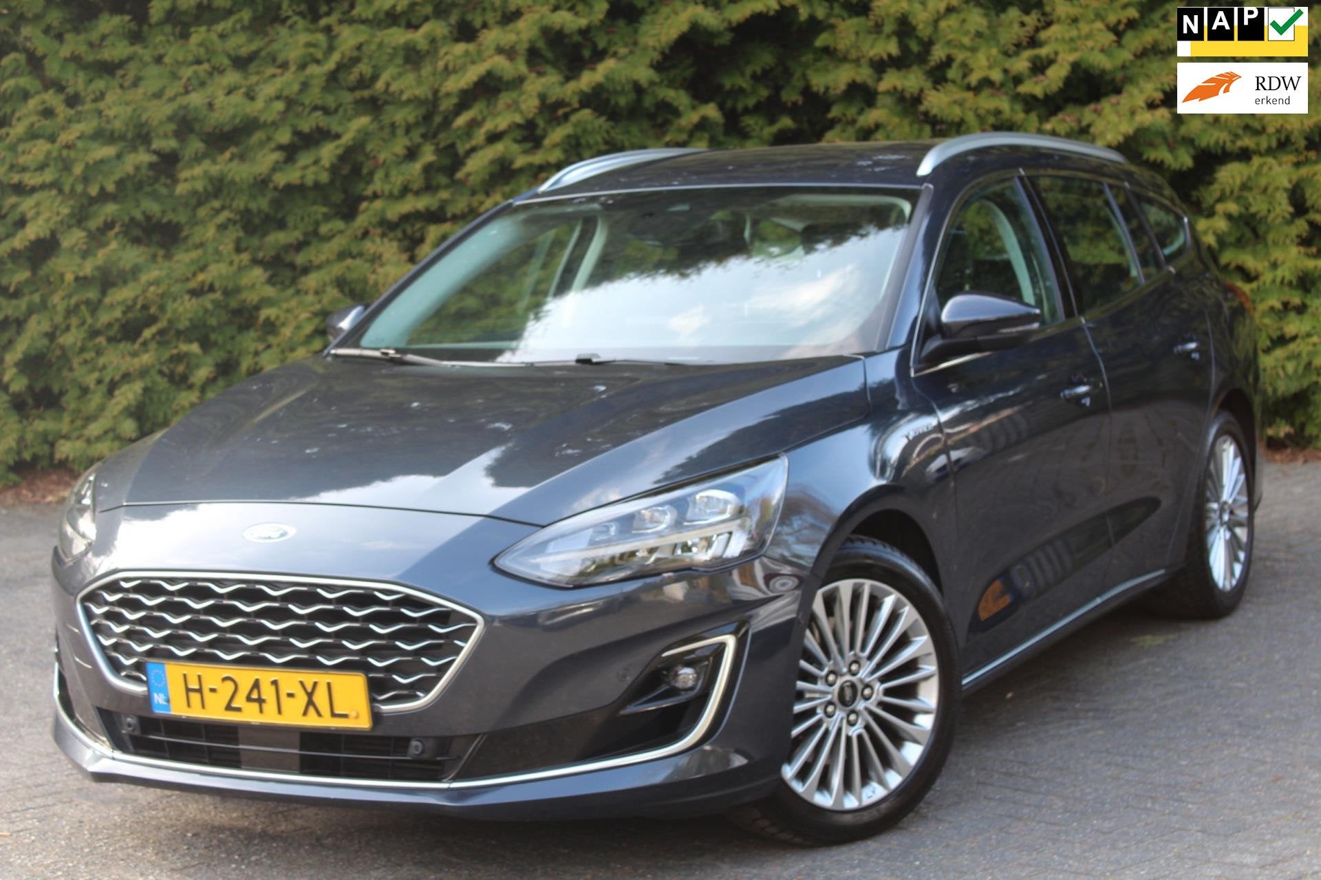 Ford Focus Wagon 1.0 EcoBoost Vignale 125PK | Parkeercamera, Auto's, Ford, 125 pk, Gebruikt, Euro 6, 23 km/l