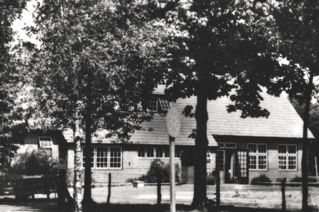 947580 Bergen op Zoom Jeugdherberg Klavervelden jr 40 50, Verzamelen, Ophalen of Verzenden, 1940 tot 1960, Gelopen, Noord-Brabant