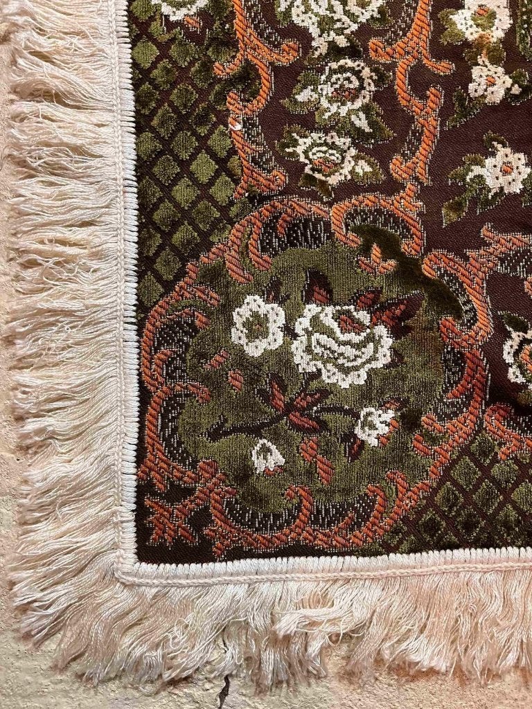 Retro velvet tafelkleed bloemen 152/132 cm, Gebruikt, Djt@dejuistetoon.eu, Mon Plaisir 19, Etten-Leur, Netherlands, DJT De Juiste Toon