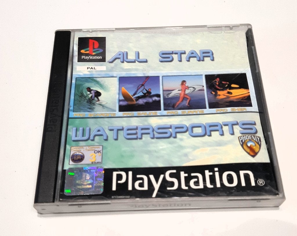 All Star Watersports PlayStation 1 Ps1, Spelcomputers en Games, Gebruikt, Verzenden, 1 speler, Vanaf 3 jaar