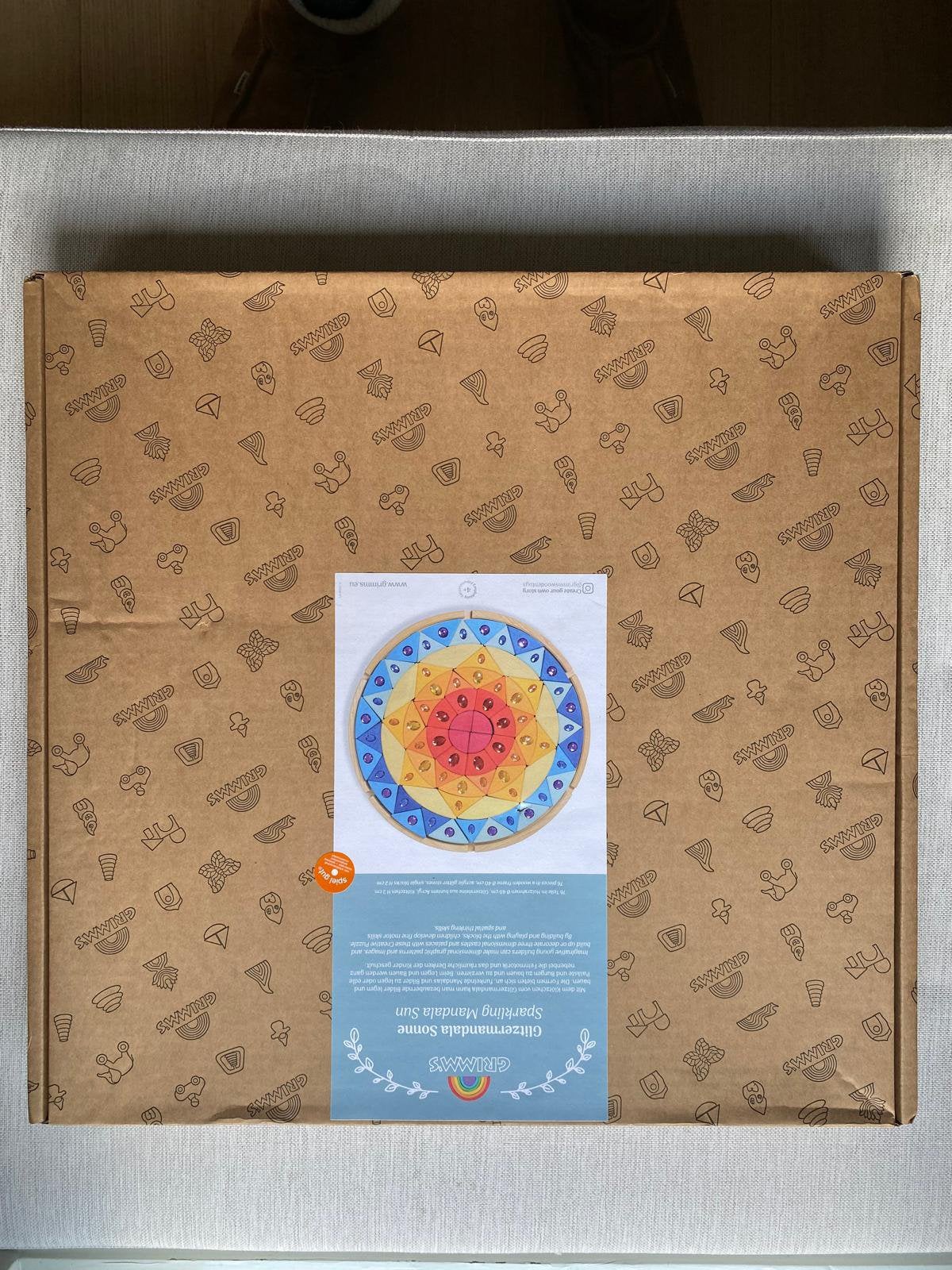Grimm’s glitter mandala groot, Ophalen of Verzenden, Nieuw, Overige typen