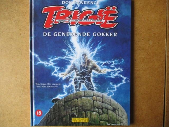 adv8436 trigie 18 hc, Eén stripboek, Ophalen, Gelezen