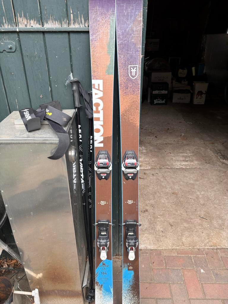 Faction ski's met Marker bindingen, Sport en Fitness, Skiën, Ski's, Ophalen, Overige merken