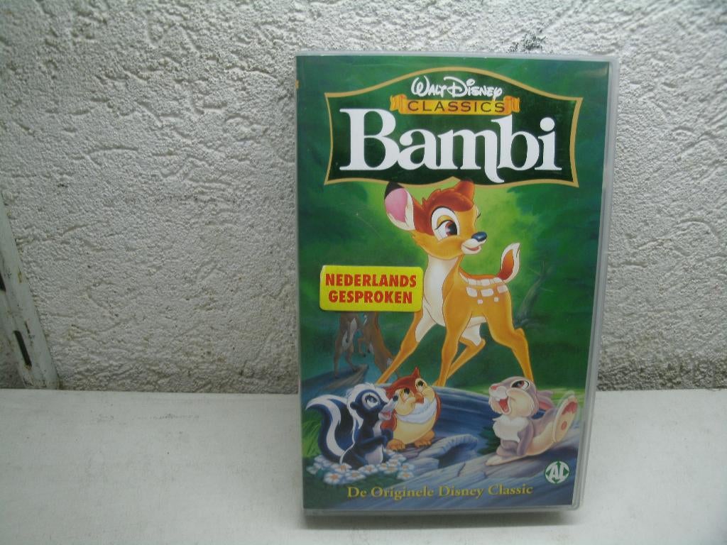 vhs 193a bambi classics ned gespr, Alle leeftijden, Ophalen of Verzenden, Gebruikt