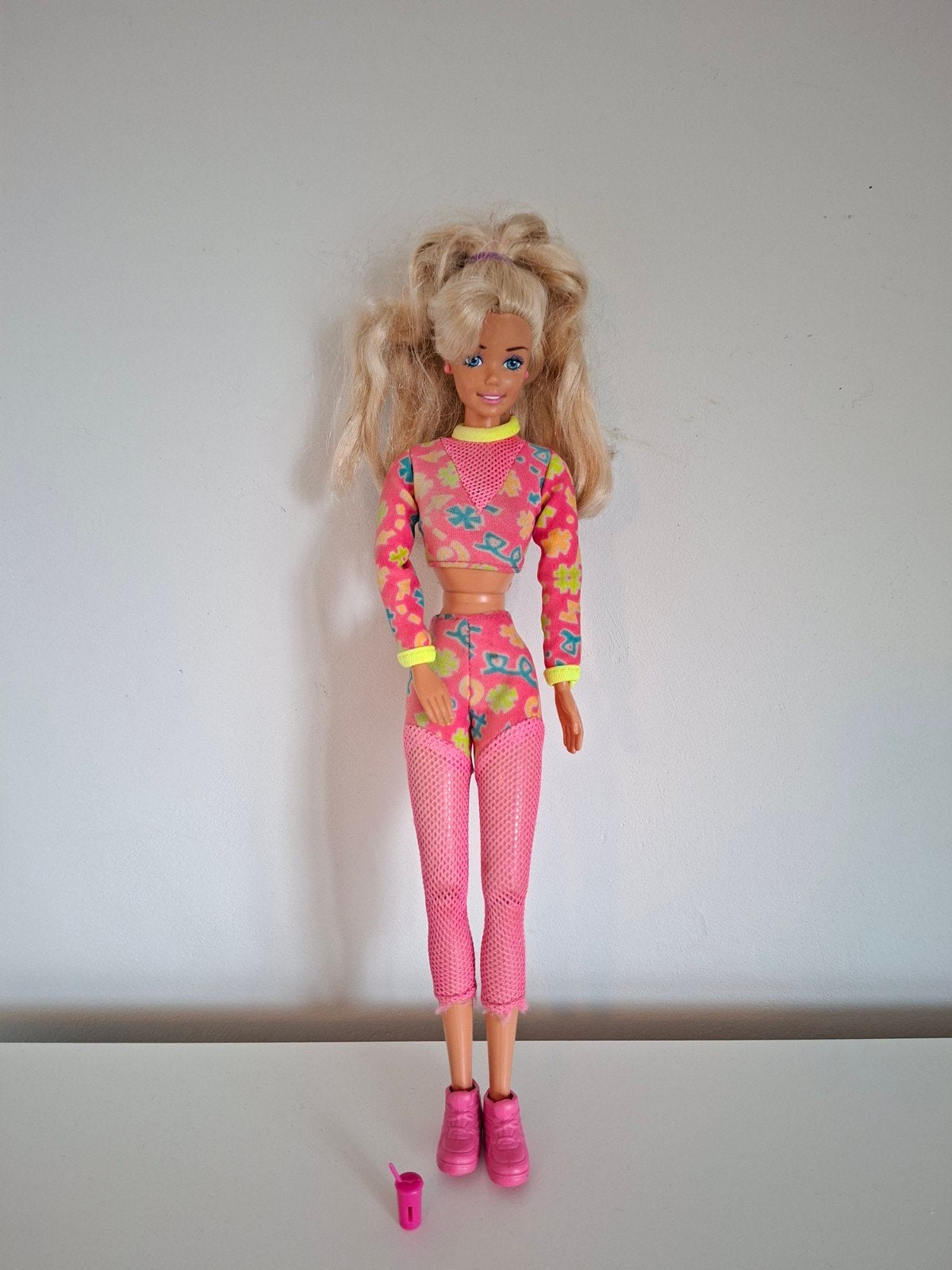 Mattel Barbie "workin out" vintage 1996, Ophalen of Verzenden, Gebruikt