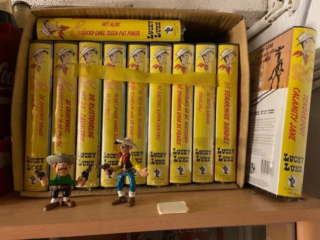 Lucky Luke 11 Video banden nieuw en onbespeeld., Alle leeftijden, Ophalen of Verzenden, Nieuw in verpakking, Tekenfilm