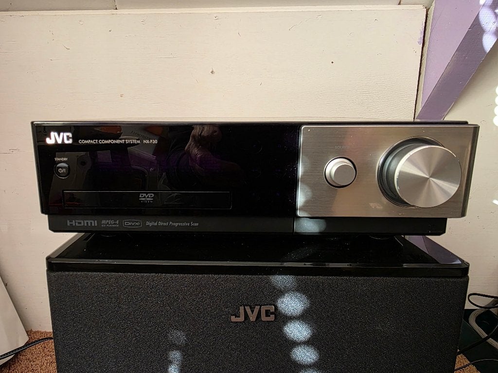 JVC NX-F30 Stereo set., Overige systemen, 70 watt of meer, Zo goed als nieuw, Overige spelers