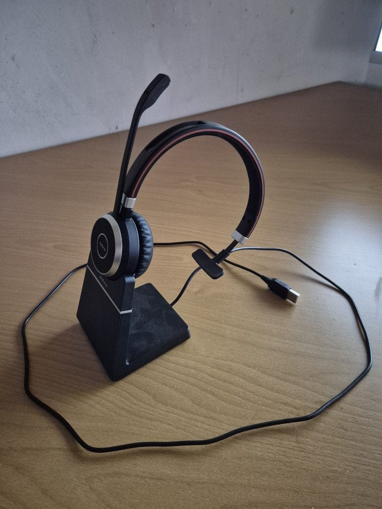 Jabra headset, Audio, Tv en Foto, On-ear, Ophalen of Verzenden, Zo goed als nieuw, Draadloos