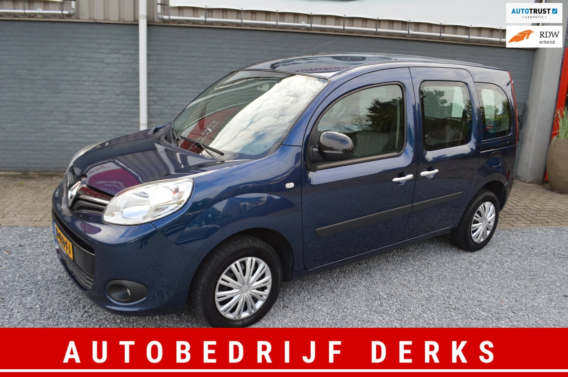 Renault Kangoo Family 1.2 TCe Limited Airco | 2x Schuifdeur, Voorwielaandrijving, 1350 kg, Stof, Gebruikt