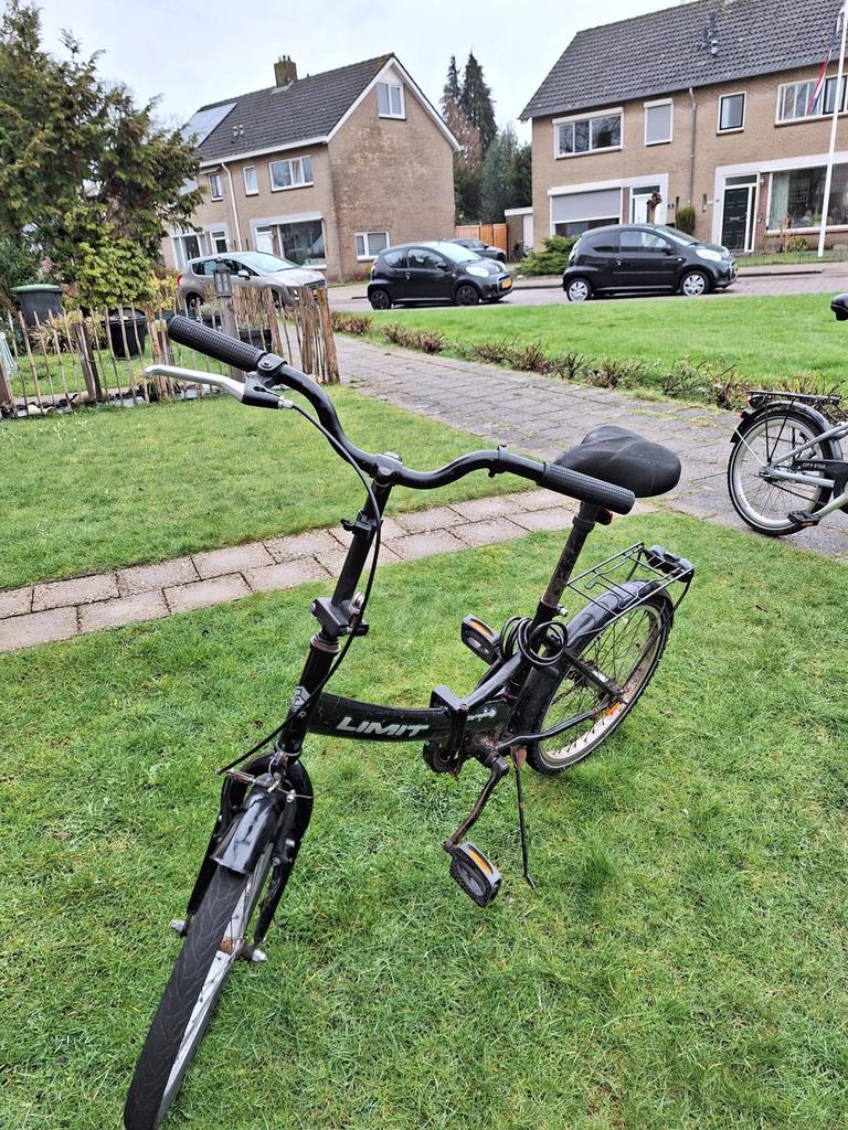 Limit vouwfiets, Fietsen en Brommers, Fietsen | Vouwfietsen, 20 inch of meer, Gebruikt, Totaal opvouwbaar, Dames