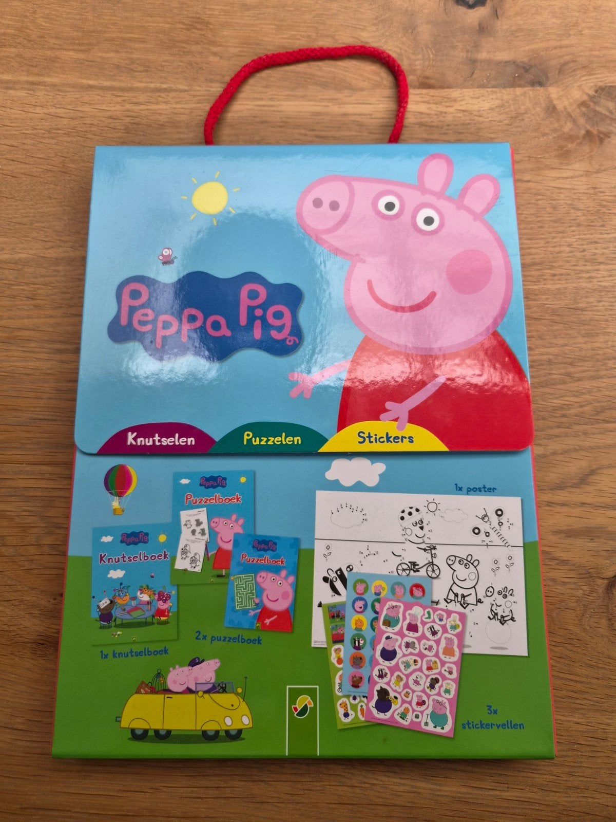Peppa Pig Knutsel- en Puzzelboek met Stickers (Ongebruikt), Film en tv, Nieuw, Meerkleurig, Ophalen of Verzenden