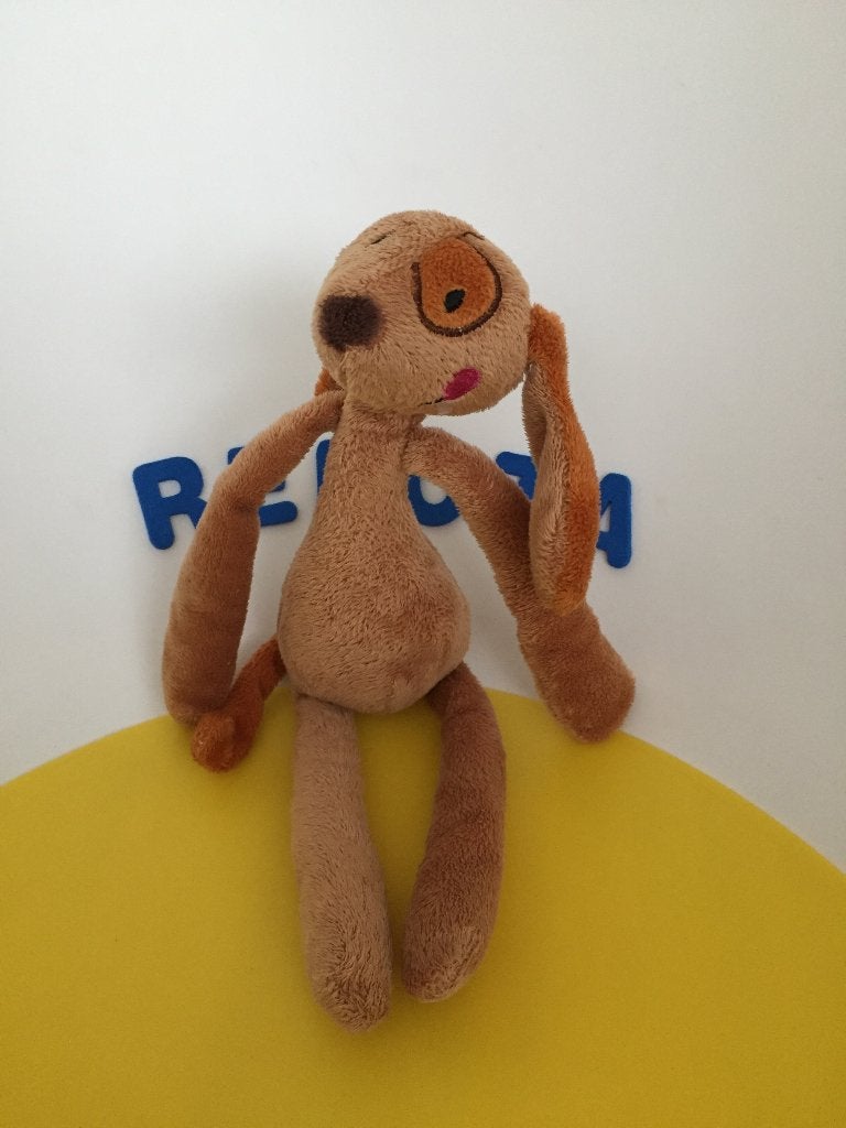 K4464 slungel hond bruin, Kinderen en Baby's, Ophalen of Verzenden, Gebruikt, Overige typen
