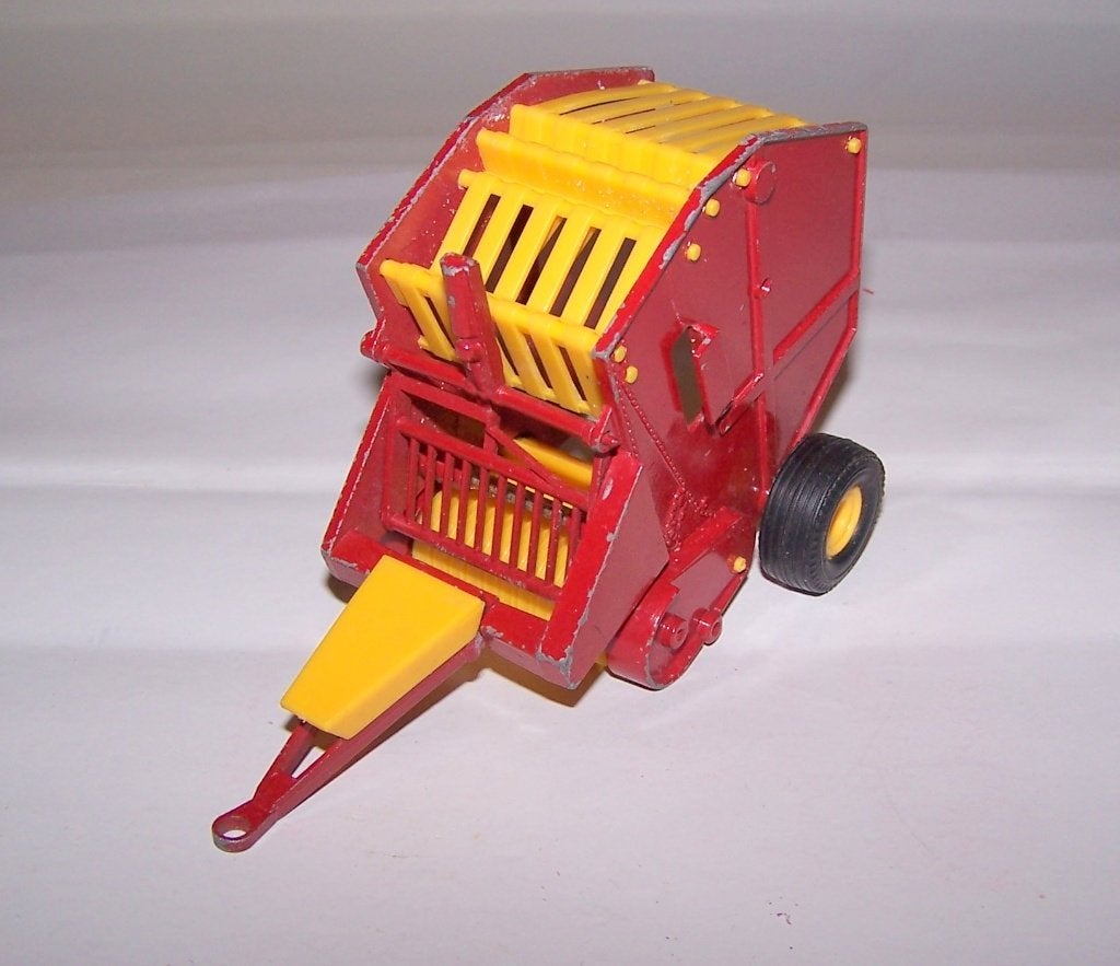 Britains Round Baler. Izgs., Ophalen of Verzenden, Zo goed als nieuw, Hijskraan, Tractor of Landbouw, Overige merken