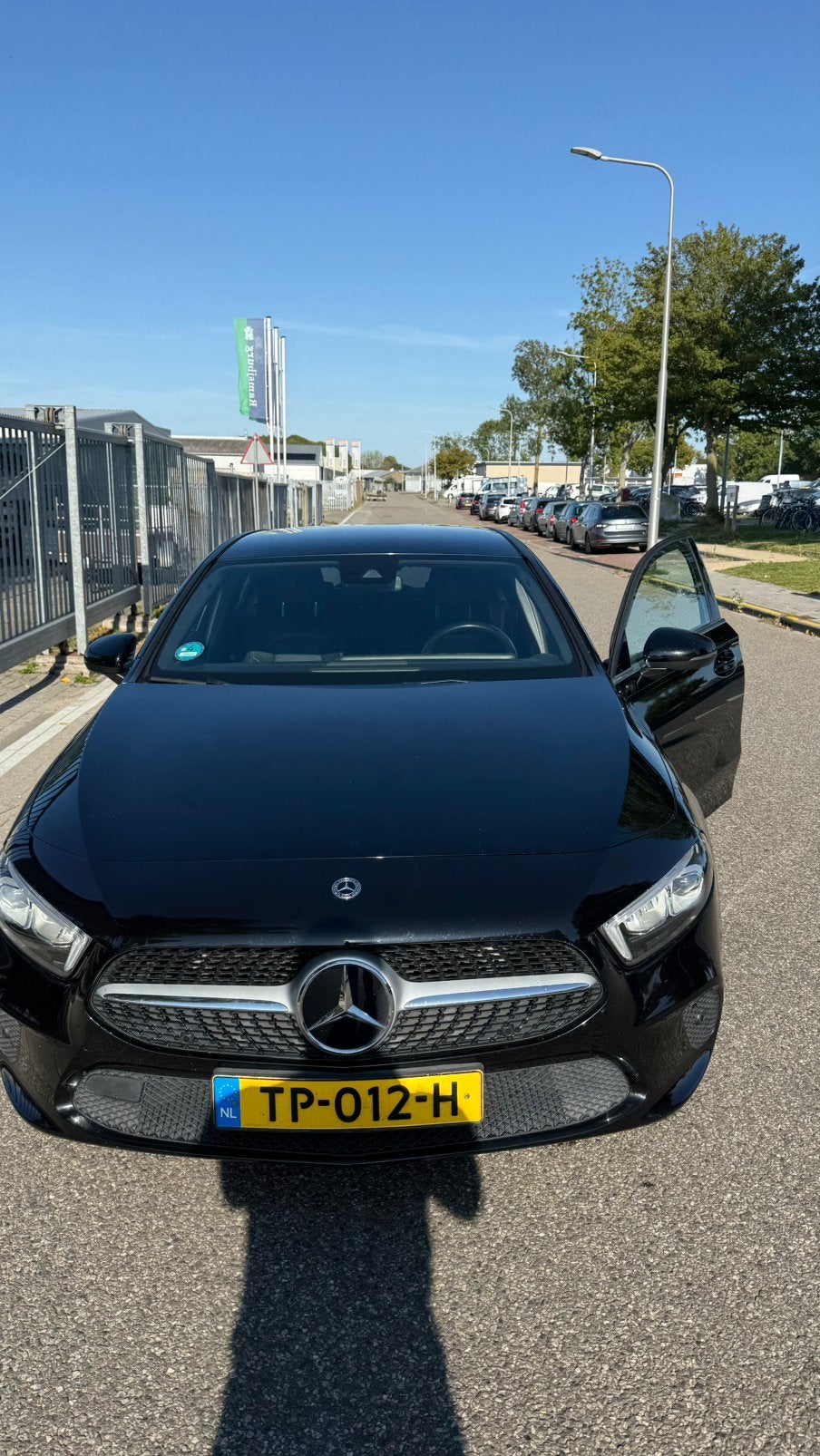 Mercedes-BenzA-Klasse A 200 163pk AUTOMAAT 7G-DCT 2018 Zwart, Auto's, 4 cilinders, Origineel Nederlands, Particulier, 1600 kg