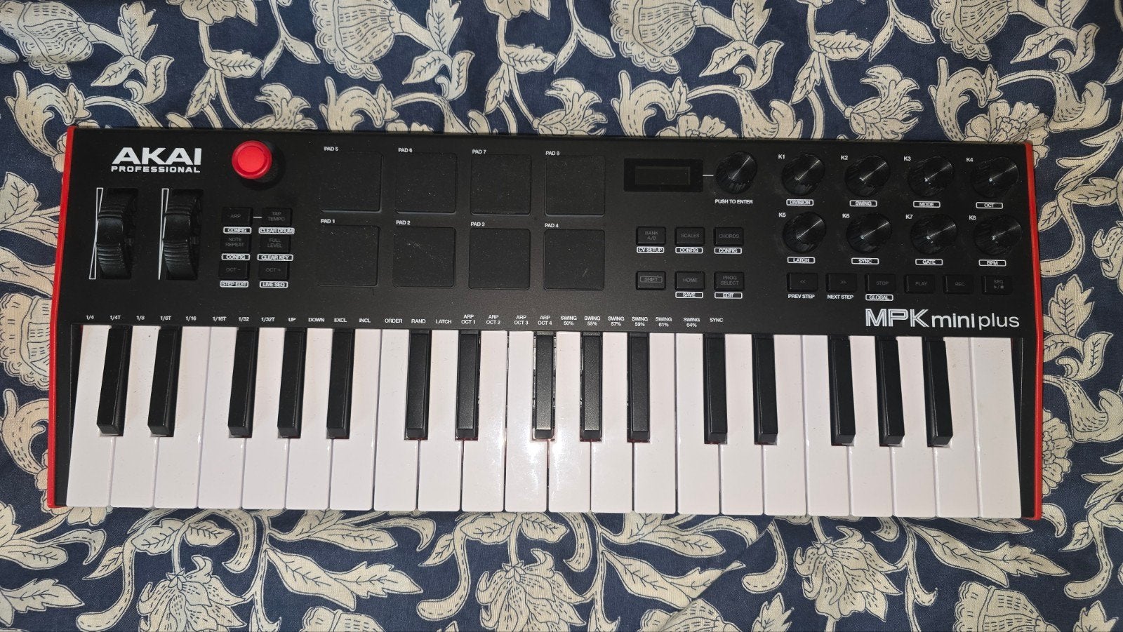 Akai MPK mini plus MIDI-keyboard - Zo goed als nieuw, Ophalen of Verzenden, Zo goed als nieuw, Overige aantallen, Overige merken