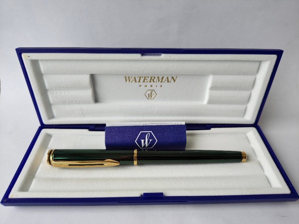 Vulpen Waterman Maestro laque titan green met doosje – zgan, Met doosje, Ophalen of Verzenden, Zo goed als nieuw, Vulpen