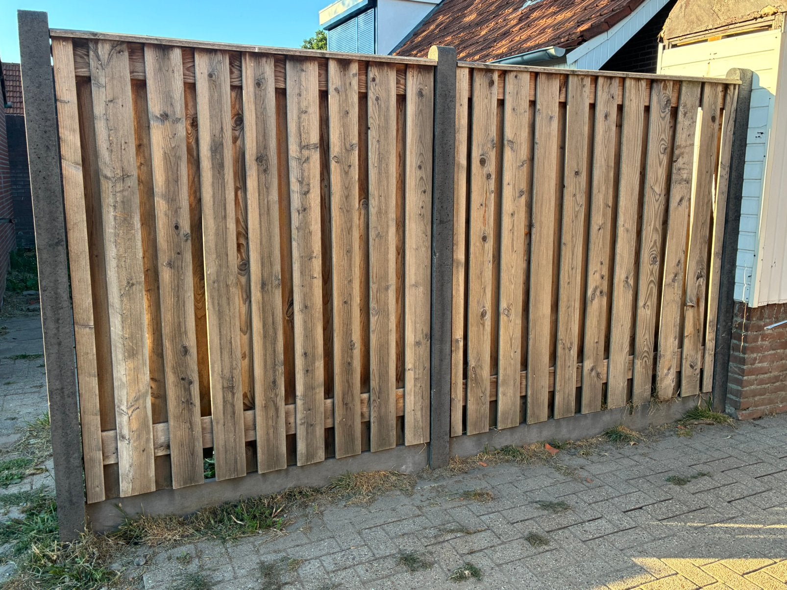 Schutting, Tuin en Terras, Ophalen, 1 tot 2 meter, 6 meter of meer, Zo goed als nieuw