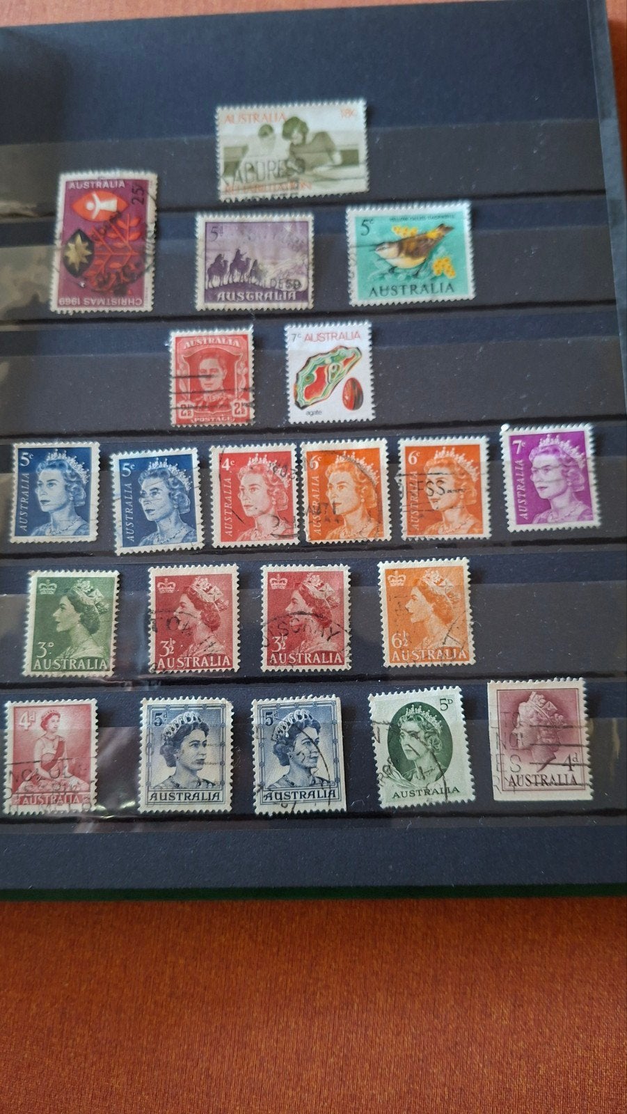 postzegels Australië  gestempeld, Postzegels en Munten, Postzegels | Volle albums en Verzamelingen, Ophalen of Verzenden, Buitenland