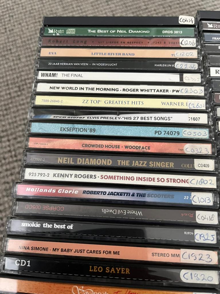 Cd’s van diverse artiesten. 75 stuks, Ophalen of Verzenden, Zo goed als nieuw