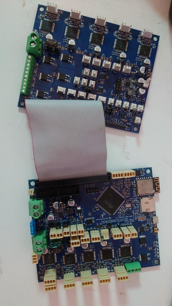 Duet 2 ethernet en Duex 5 3D-printer controller board set, Ophalen of Verzenden