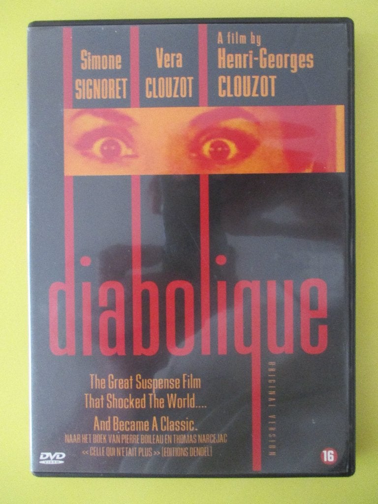Diabolique - DVD Simone Signoret/Vera Clouzot/Henri Clouzot, Vanaf 16 jaar, Ophalen of Verzenden, Zo goed als nieuw, Overige genres