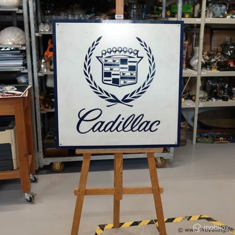 Online Veiling: Perspex bord met het klassieke logo van h...
