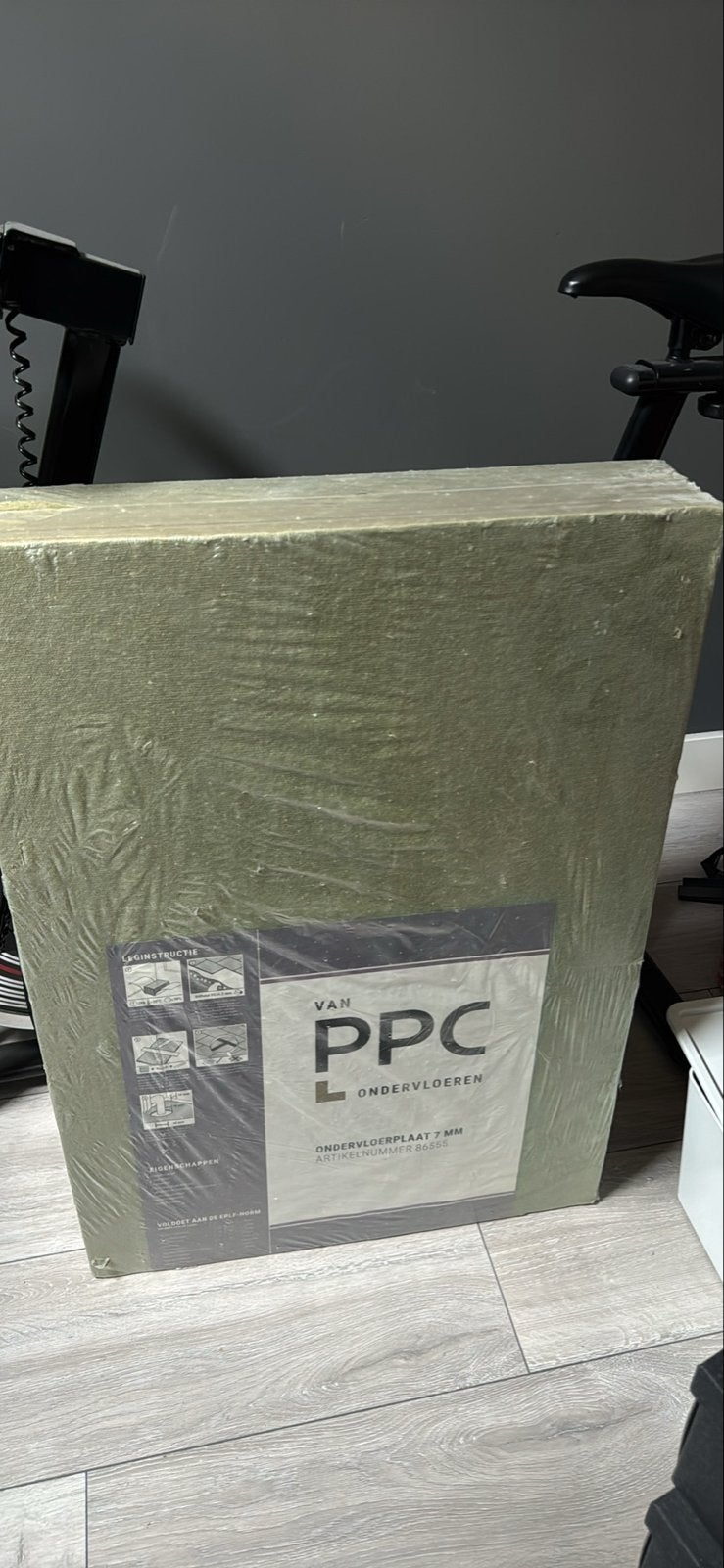PPC Ondervloerplaat 7 mm - Nieuw in verpakking, Ophalen, Overige materialen, 30 cm of meer, 50 tot 150 cm