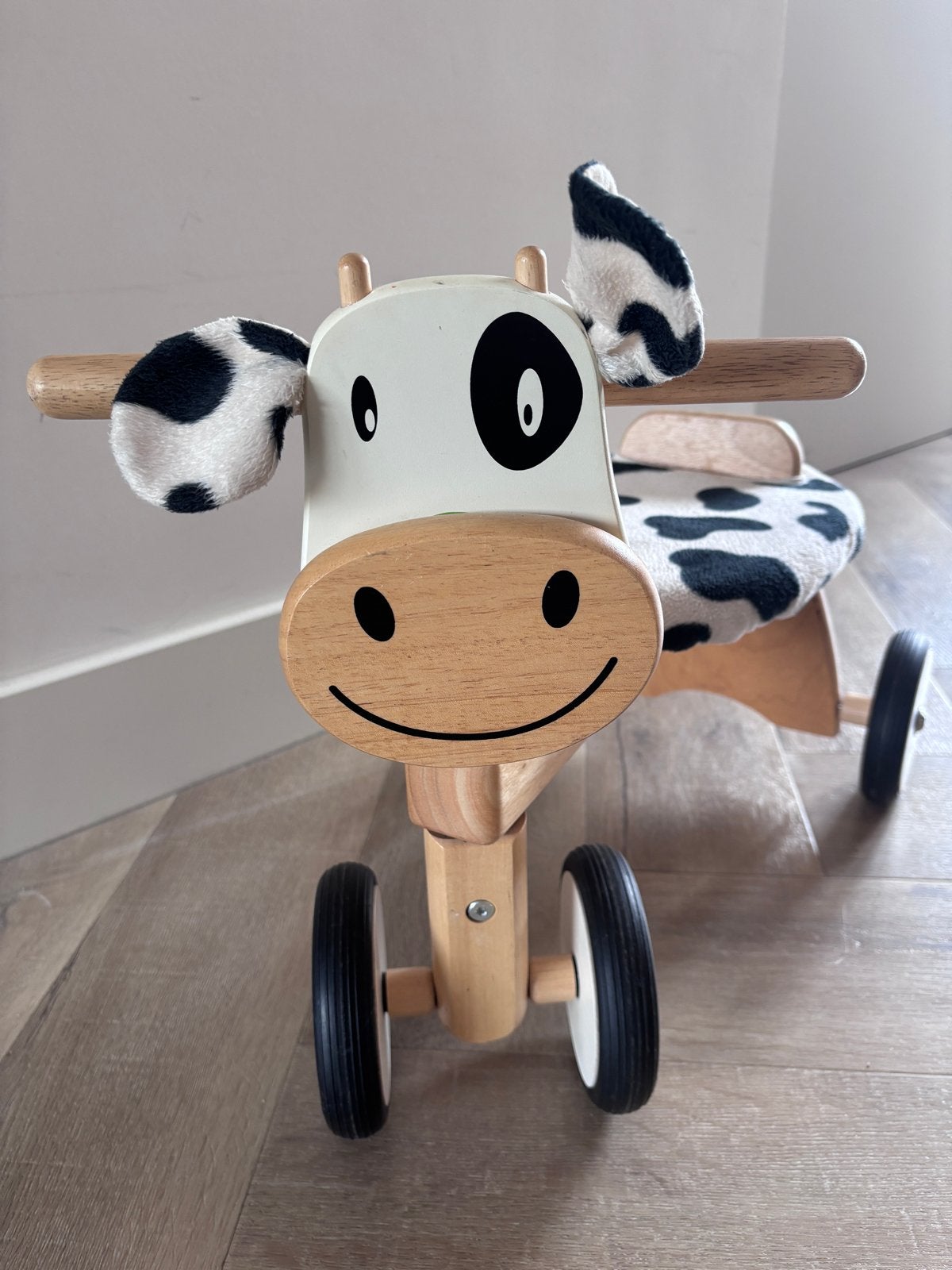 I'm Toy houten loopfiets Koe., Ophalen, Zo goed als nieuw, Minder dan 16 inch
