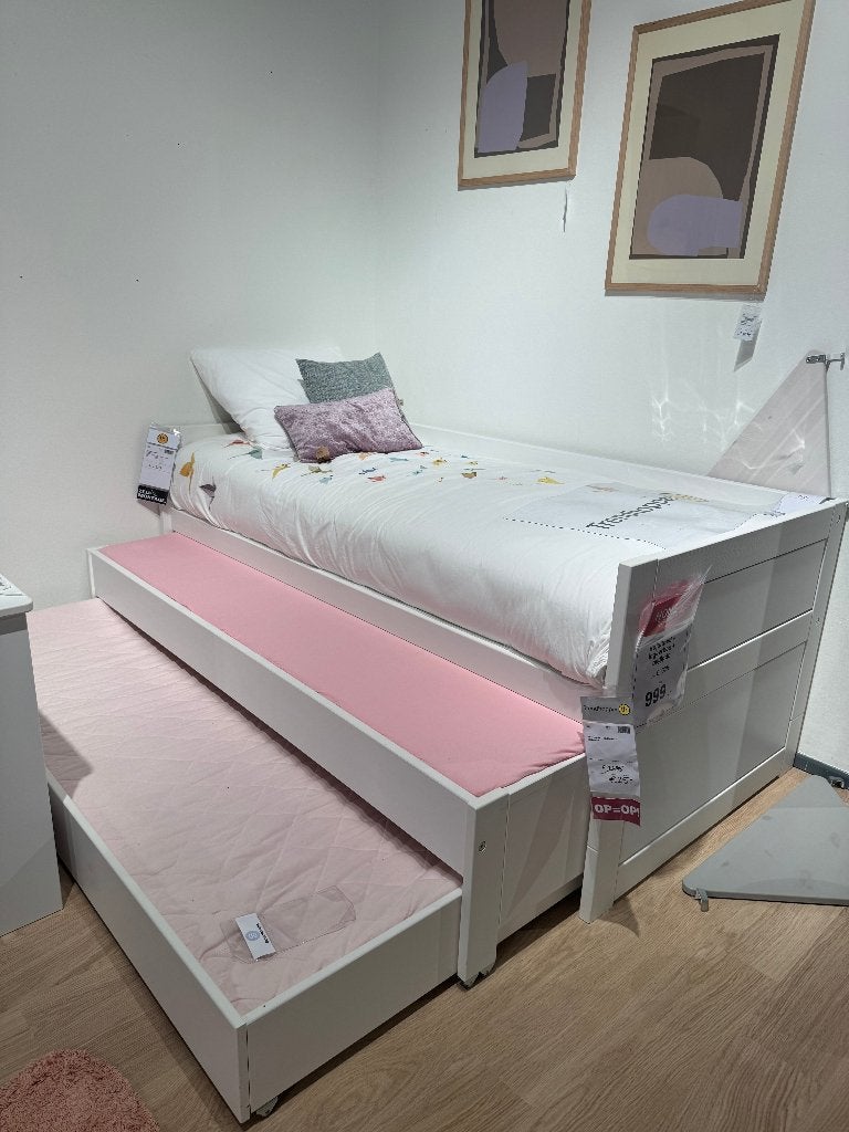 Te koop: Trendhopper kinder bed, 90 cm, Eenpersoons, Ophalen of Verzenden, Zo goed als nieuw