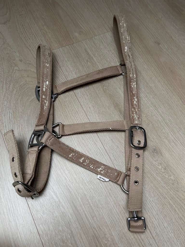 Halster Horsegear HGVelvet, maat ectra full., Ophalen of Verzenden, Zo goed als nieuw, Overige soorten