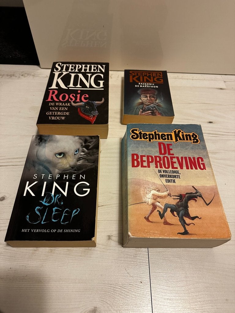 Stephen King boeken, Ophalen of Verzenden, Gelezen