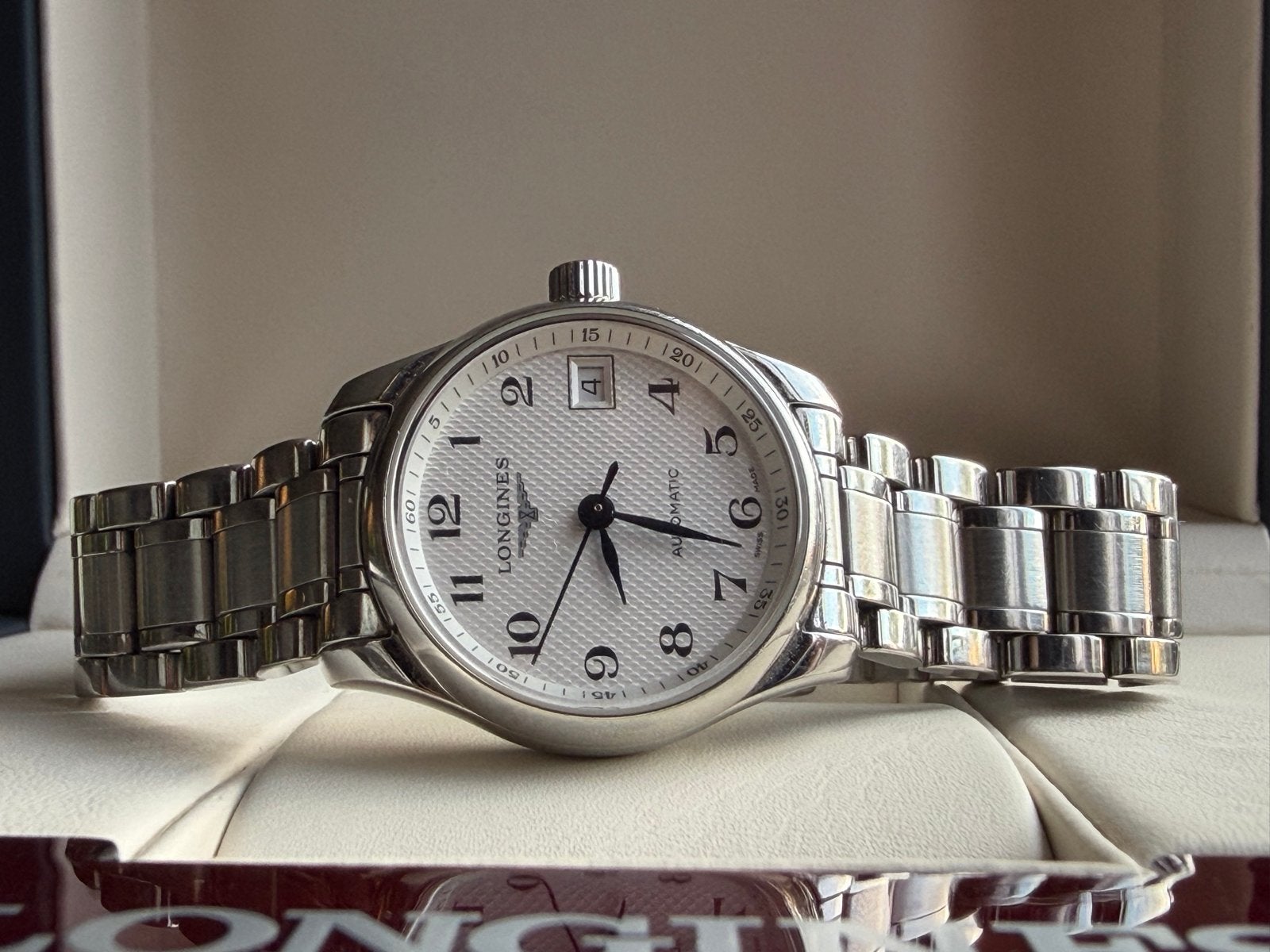 Longines Master Collection L2.128.4.78.6 Automatisch Horloge, Sieraden, Tassen en Uiterlijk, Horloges | Dames, Staal, Polshorloge
